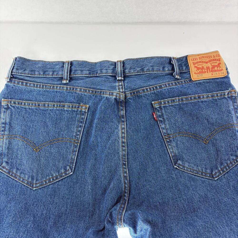 Levi's 505 Men's Jeans W38 L34 Blue Regular Straight 🔵